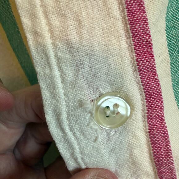 Duck Head Men's Button Up Short Sleeve Casual Shirt Size XL Career Staple - Picture 15 of 15